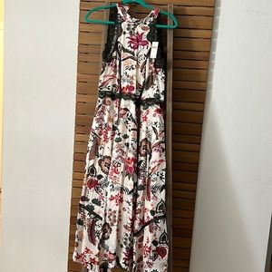 Floral midi dress